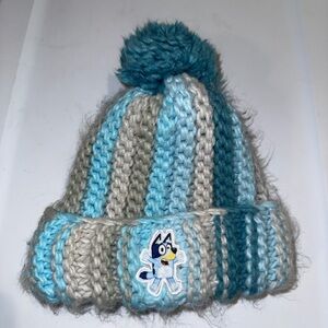 Bluey Kids Pom-Pom Beanie